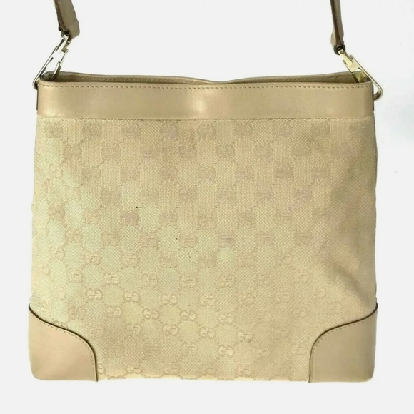 Vintage Gucci GG Beige Tote